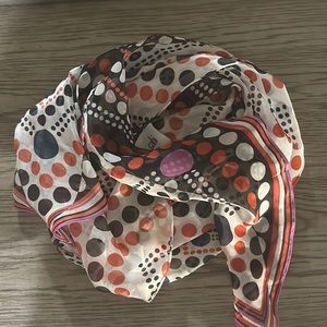 Cabi polka dot scarf